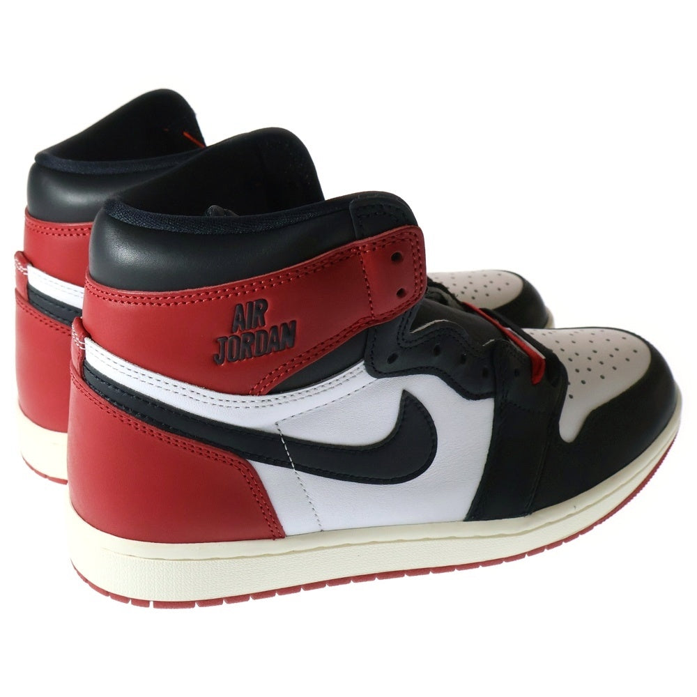 NIKE(ナイキ) AIR JORDAN 1 RETRO HIGH OG DZ5485-106 ブラックトゥ リイマジンド エアジョーダン1 ハイカットスニーカー ブラック/レッド US9.5/27.5cm