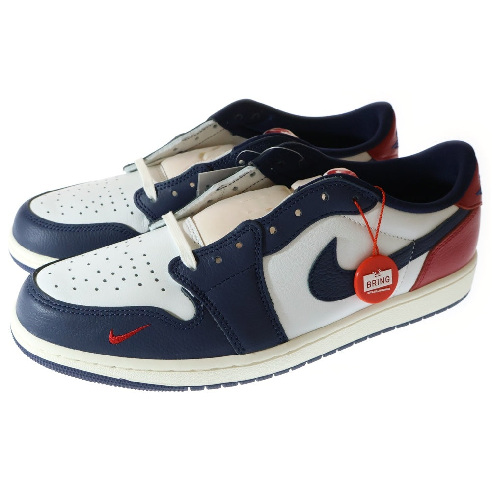 NIKE(ナイキ) AIR JORDAN 1 RETRO LOW OG HQ2993-100 エアジョーダン1 ローカットスニーカー ネイビー/レッド US12/30.0cm