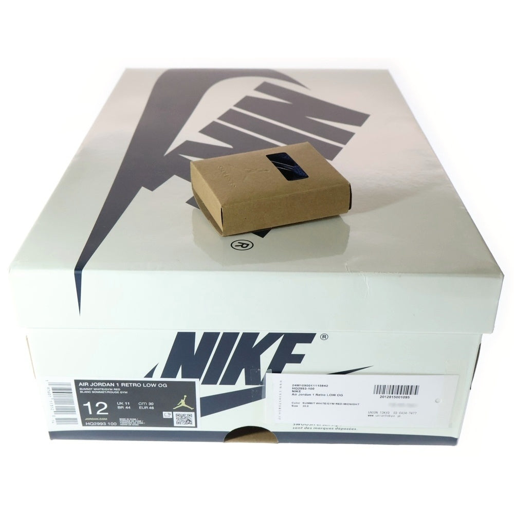NIKE(ナイキ) AIR JORDAN 1 RETRO LOW OG HQ2993-100 エアジョーダン1 ローカットスニーカー ネイビー/レッド US12/30.0cm