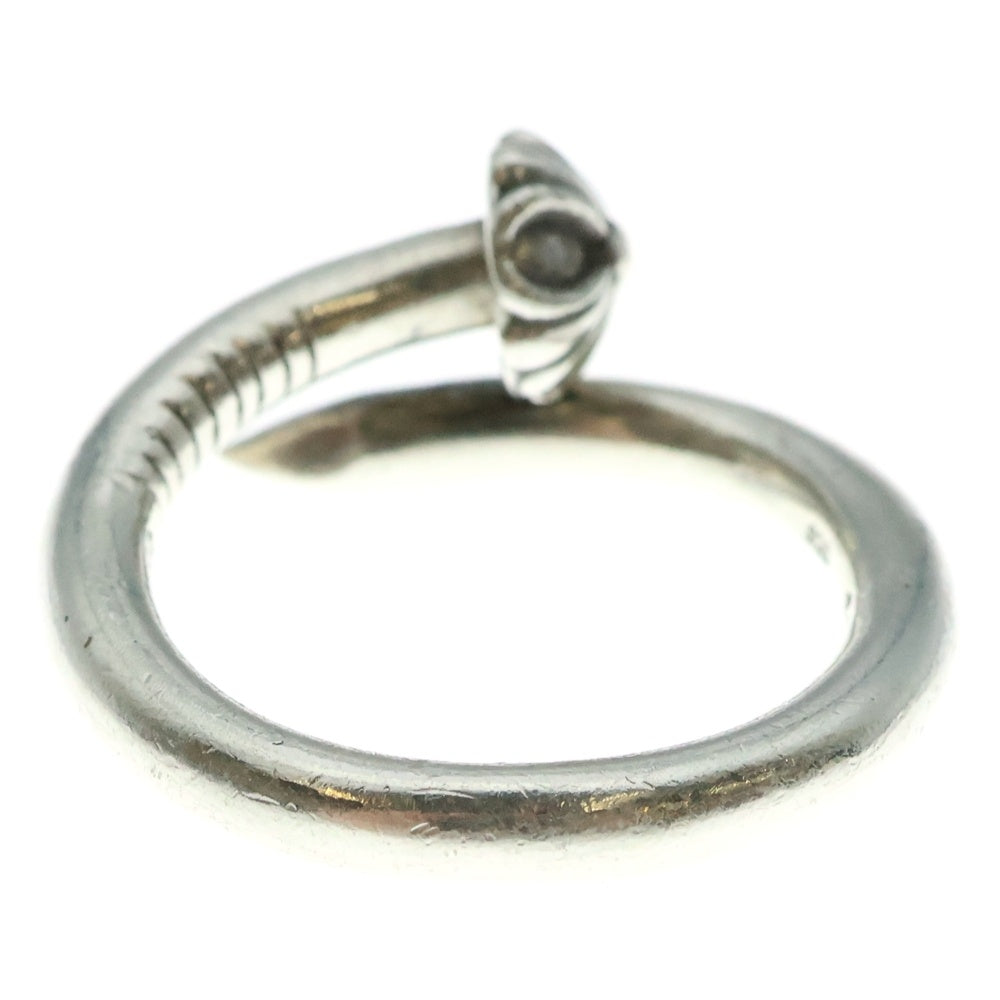 CHROME HEARTS(クロムハーツ) NAIL CRSBALL ネイル クロスボール リング シルバー BCA349