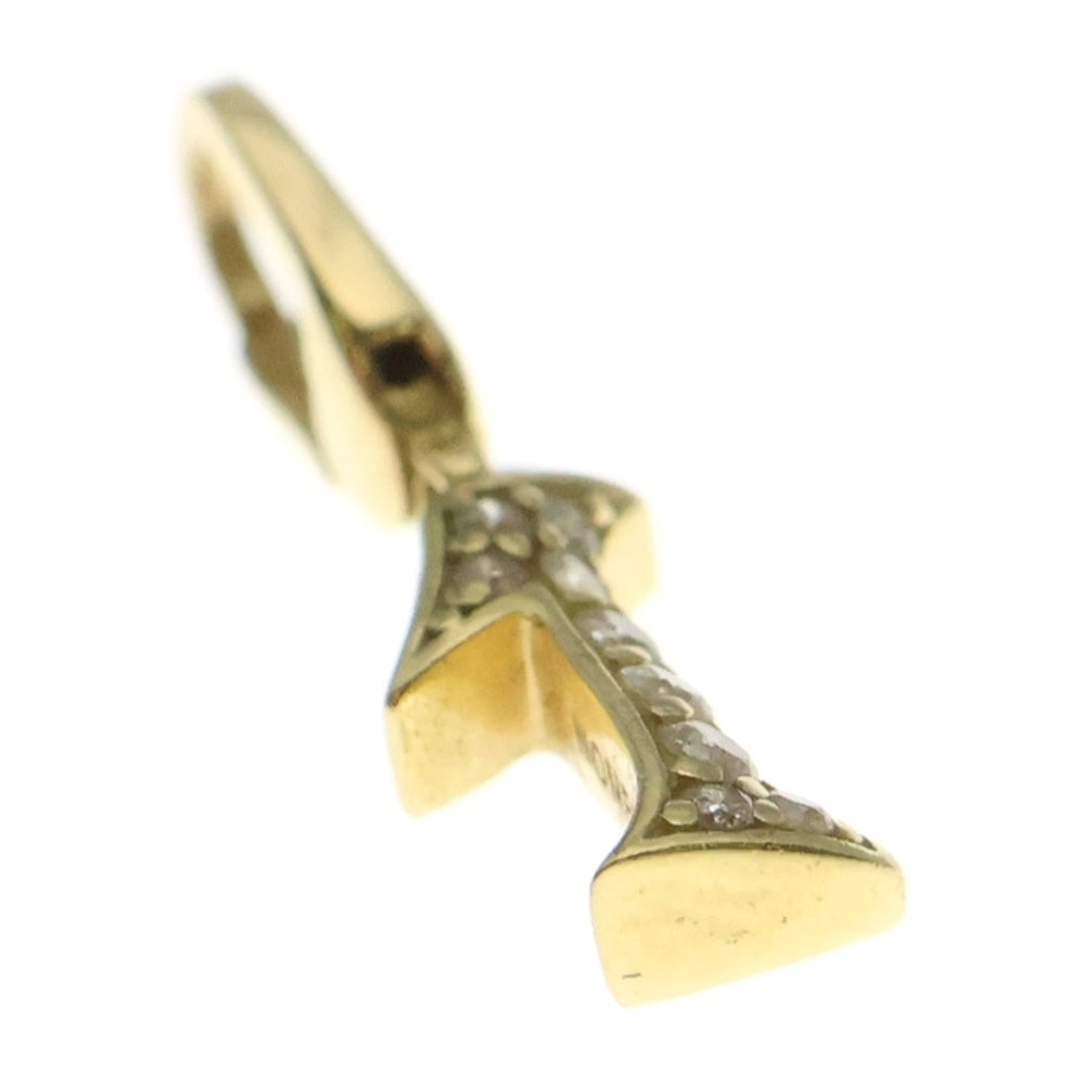NOMBRE(ノンブル) PUTITE NO.1 モチーフ ネックレストップ 18K ダイヤモンド ゴールド