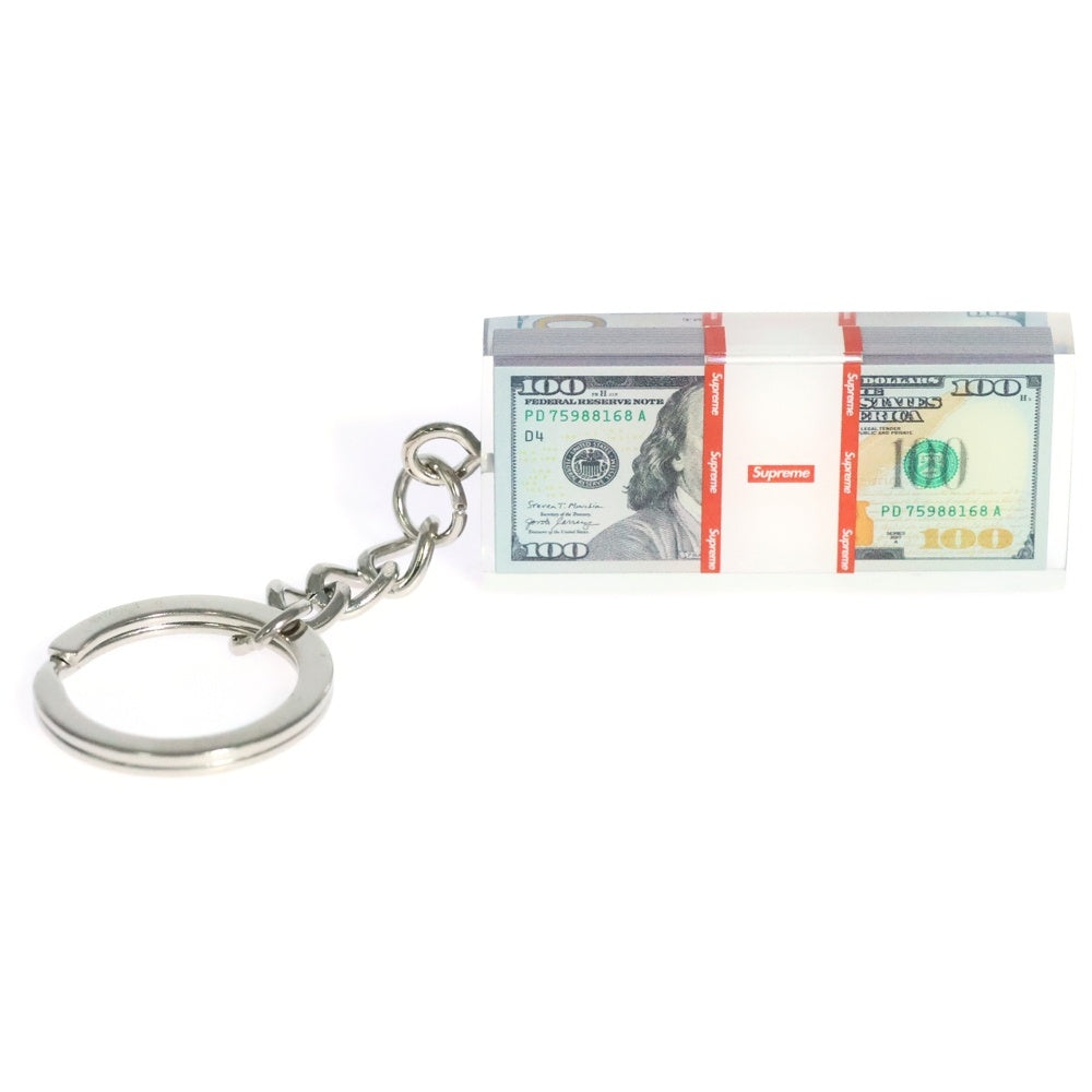 SUPREME(シュプリーム) 24AW Cash Paperweight Keycain キャッシュ ペーパーウェイト キーチェーン クリア