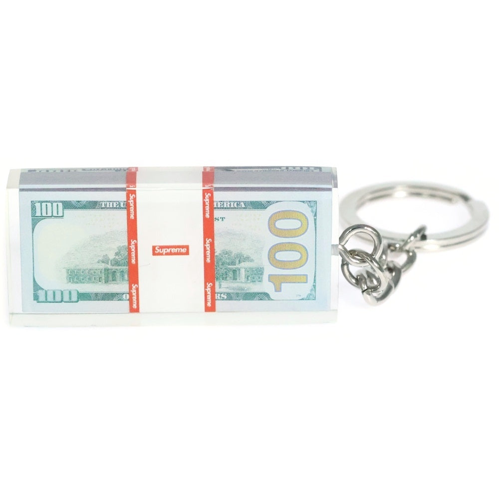 SUPREME(シュプリーム) 24AW Cash Paperweight Keycain キャッシュ ペーパーウェイト キーチェーン クリア