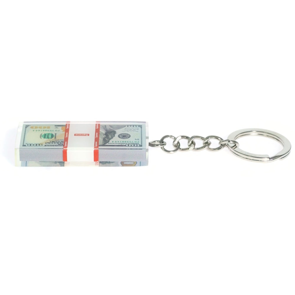 SUPREME(シュプリーム) 24AW Cash Paperweight Keycain キャッシュ ペーパーウェイト キーチェーン クリア