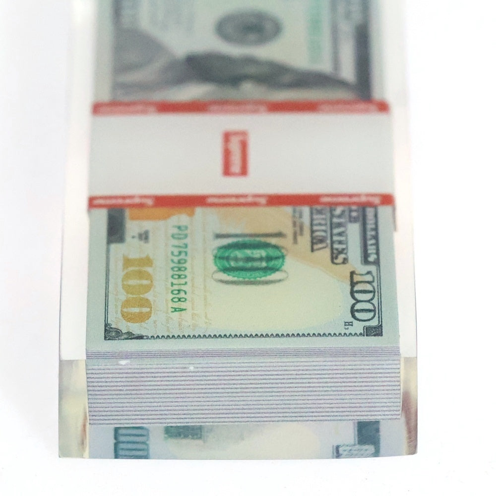 SUPREME(シュプリーム) 24AW Cash Paperweight Keycain キャッシュ ペーパーウェイト キーチェーン クリア
