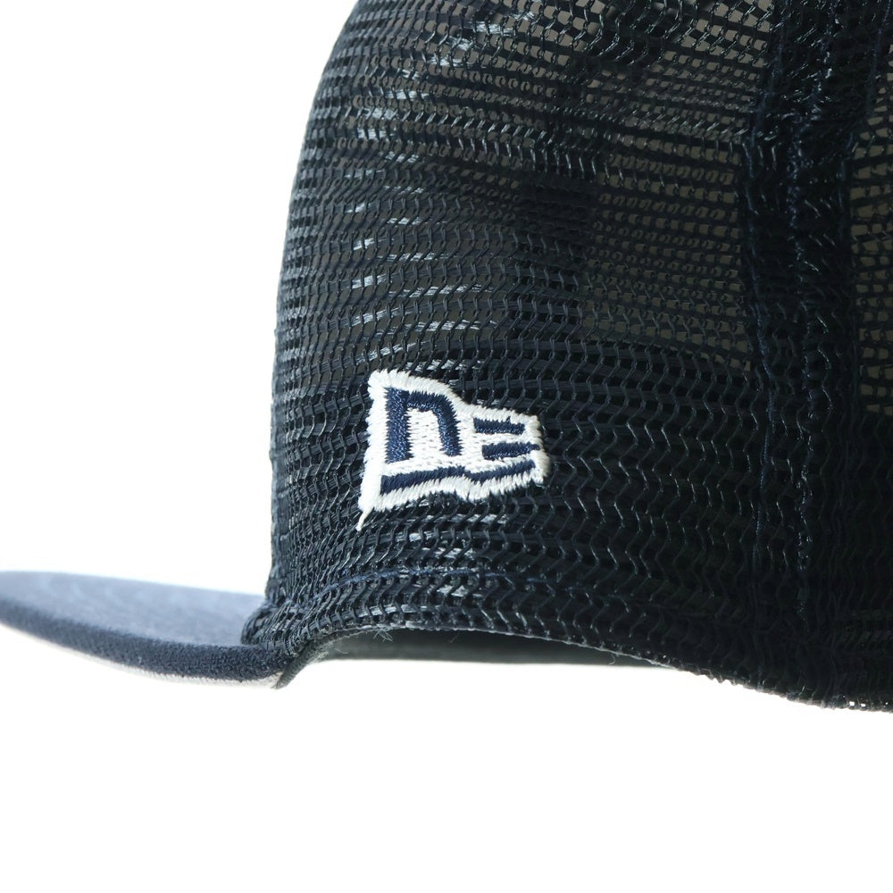 SUPREME(シュプリーム) 23SS ×NEWERA Box Logo Mesh Back Cap ボックスロゴ メッシュバックキャップ 帽子 ネイビー