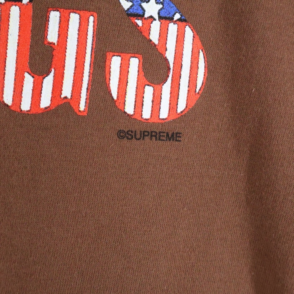 SUPREME(シュプリーム) 24AW Drugs Tee ドラッグスTシャツ 半袖カットソー ブラウン