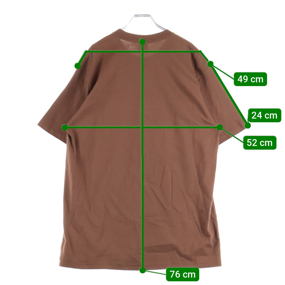 SUPREME(シュプリーム) 24AW Drugs Tee ドラッグスTシャツ 半袖カットソー ブラウン