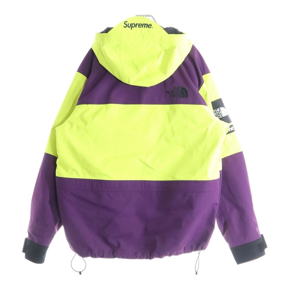 SUPREME(シュプリーム) 18AW × THE NORTH FACE Expedition Jacket GORE-TEX ザノースフェイス エクスペディション ジャケット ゴアテックス イエロー/パープル NP61810I