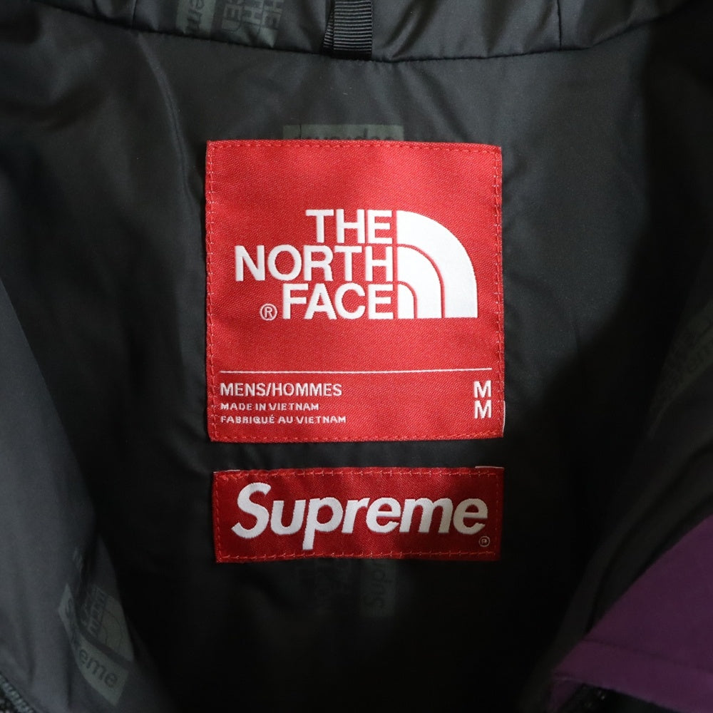 SUPREME(シュプリーム) 18AW × THE NORTH FACE Expedition Jacket GORE-TEX ザノースフェイス エクスペディション ジャケット ゴアテックス イエロー/パープル NP61810I