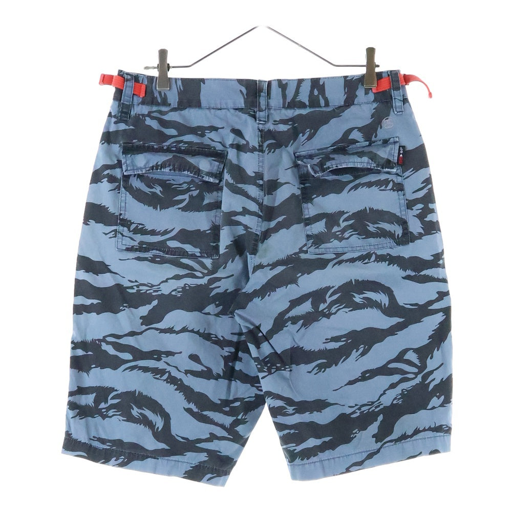 STUSSY(ステューシー) TIGER CAMO タイガーカモ リップストップ バギーフィットパンツ グレー