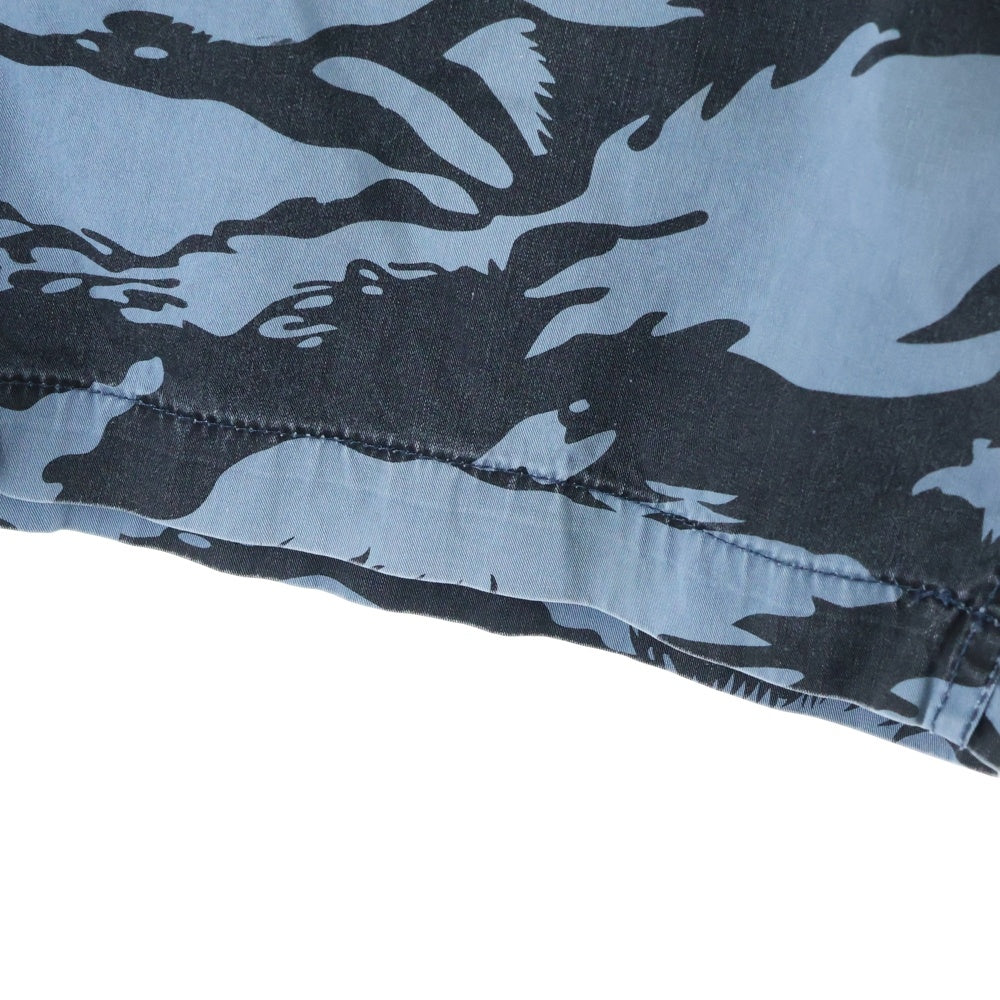 STUSSY(ステューシー) TIGER CAMO タイガーカモ リップストップ バギーフィットパンツ グレー