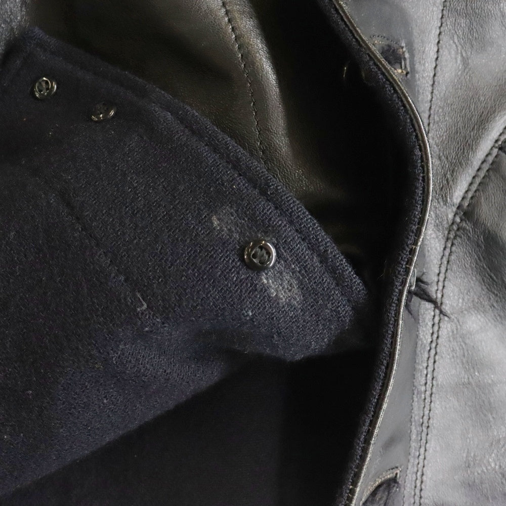 TENDERLOIN(テンダーロイン) 12AW T-HIDE LEATHER JACKET Tハイド レザージャケット ブラック