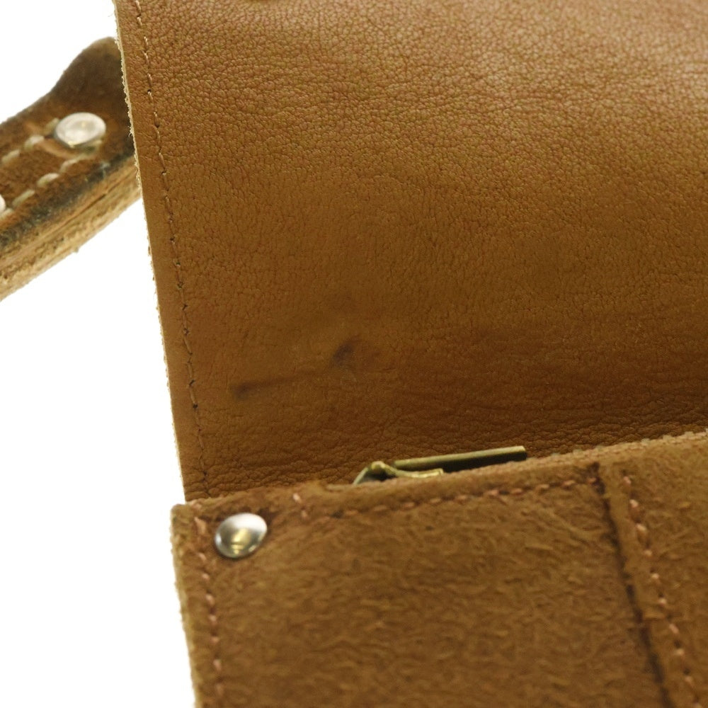 TENDERLOIN(テンダーロイン) ×PORTER T-WALLET SUEDE ポーター スエードレザー長財布 ブラウン ウォレットチェーン