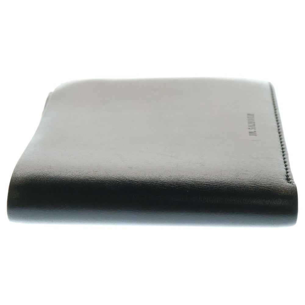 JIL SANDER(ジルサンダー) 二つ折り財布 レザーカードケース ブラック J25UI0001 P4966