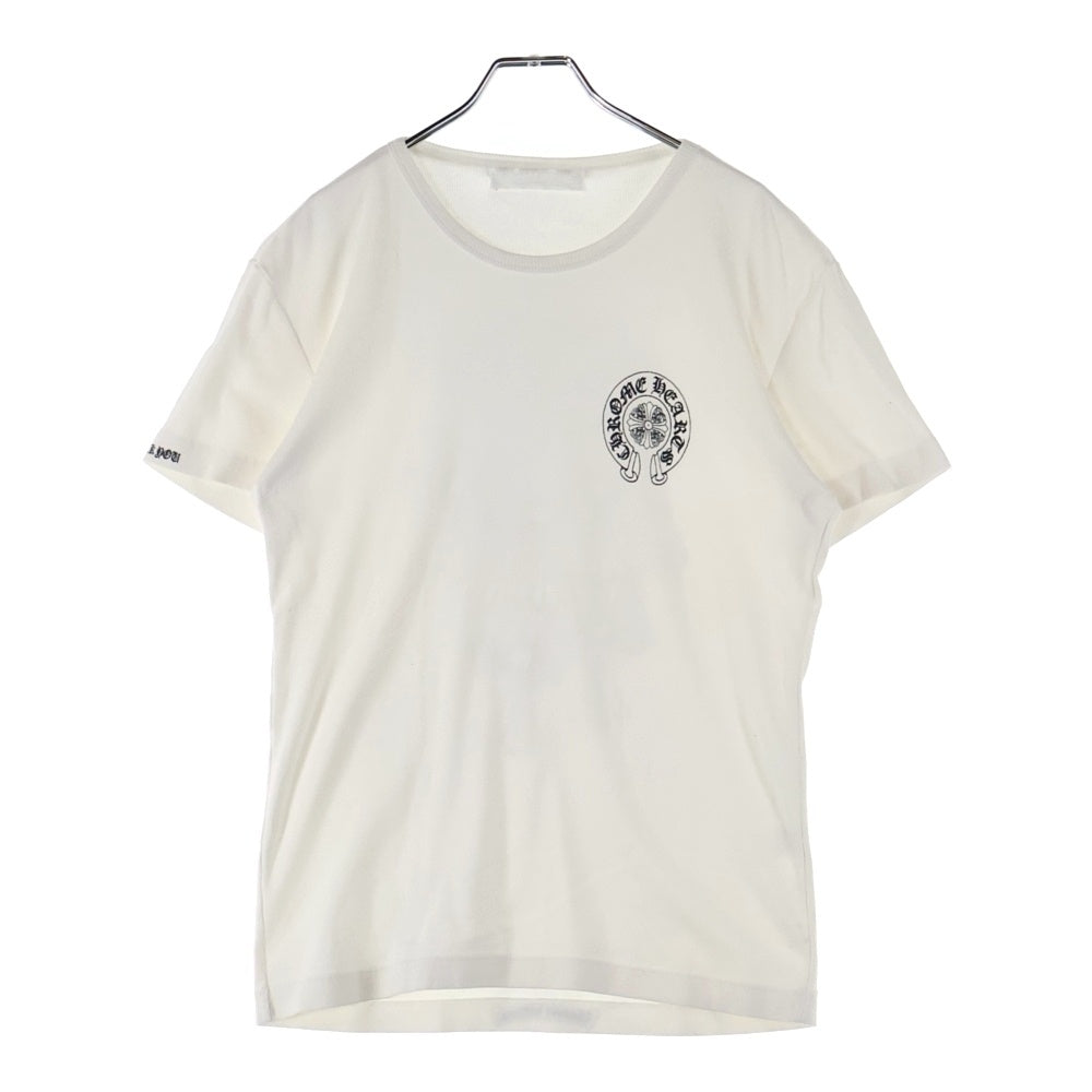 CHROME HEARTS(クロムハーツ) OLD バックセメタリープリント 白タグ 半袖Tシャツ カットソー ホワイト