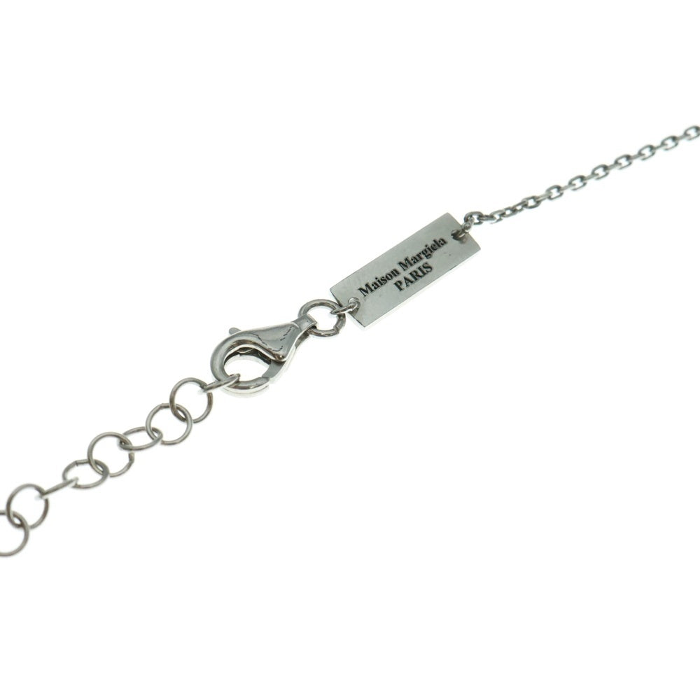 Maison Margiela(メゾンマルジェラ) ロゴ リング チェーン アクセサリー シルバー925 SM1UU0035