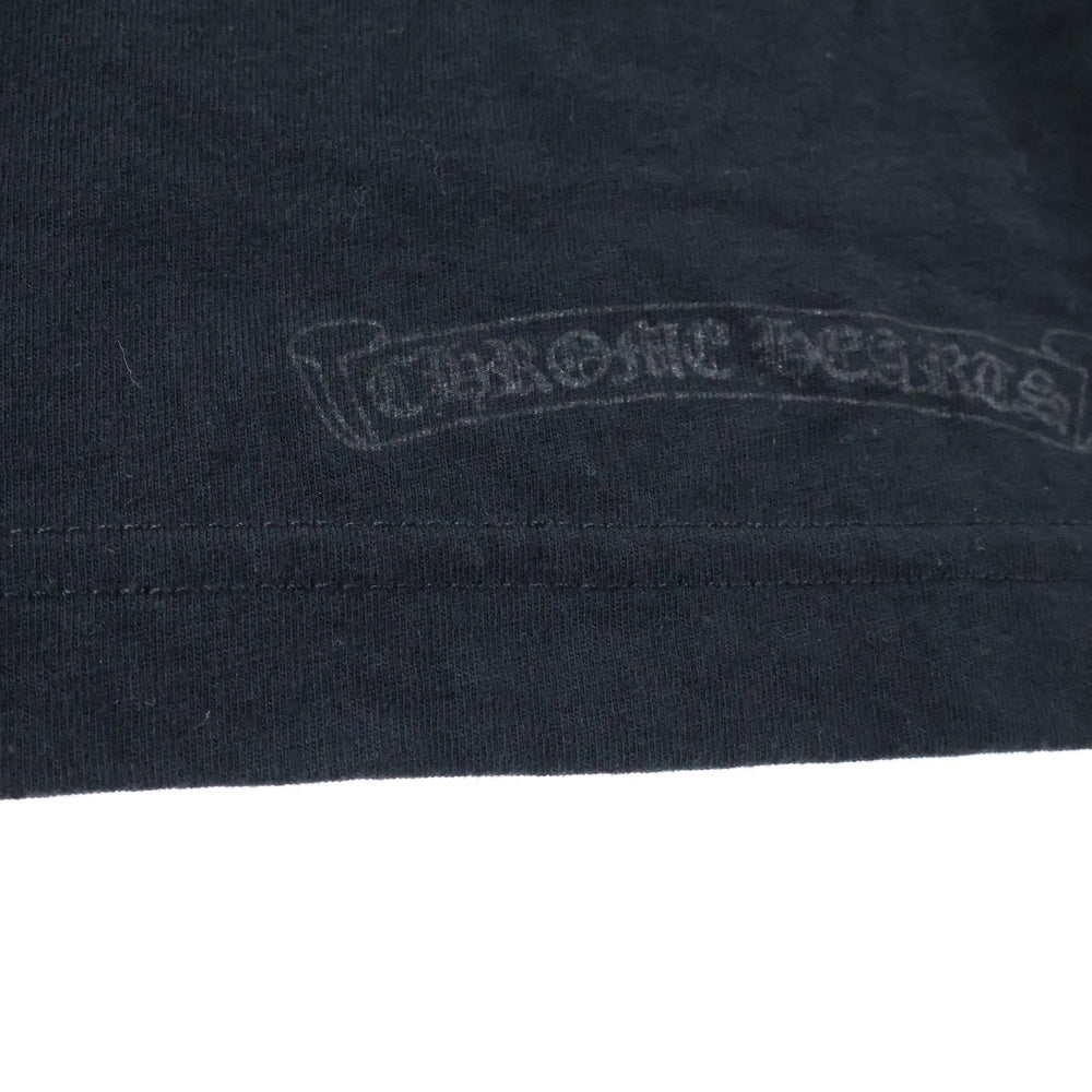 CHROME HEARTS(クロムハーツ) PARIS限定 BSFLARE 18AV. MONTAIGNE L/S T-SHIRT パリ限定 BSフレア モンテーニュ ロングスリーブTシャツ 長袖カットソー ブラック