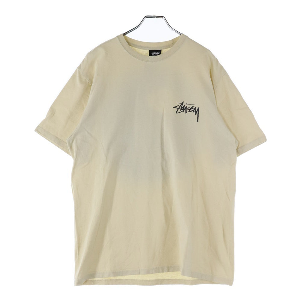 STUSSY(ステューシー) 8BALL FADE TEE 8ボール フェード 半袖Tシャツ カットソー ベージュ