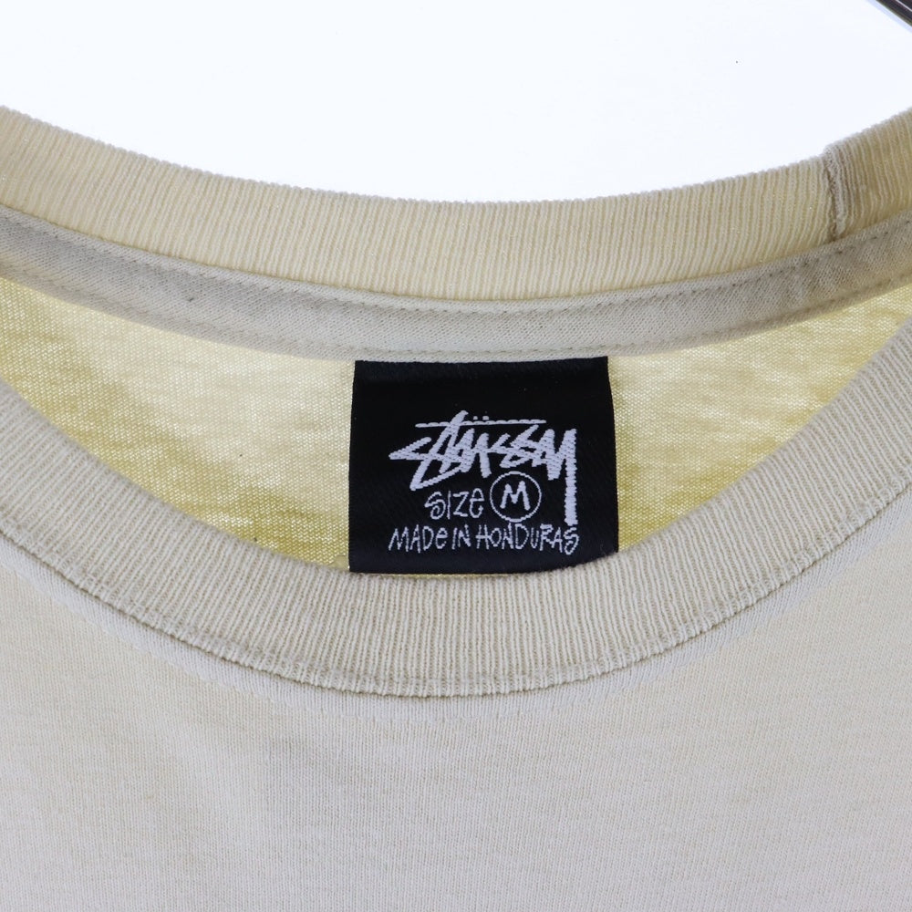 STUSSY(ステューシー) 8BALL FADE TEE 8ボール フェード 半袖Tシャツ カットソー ベージュ