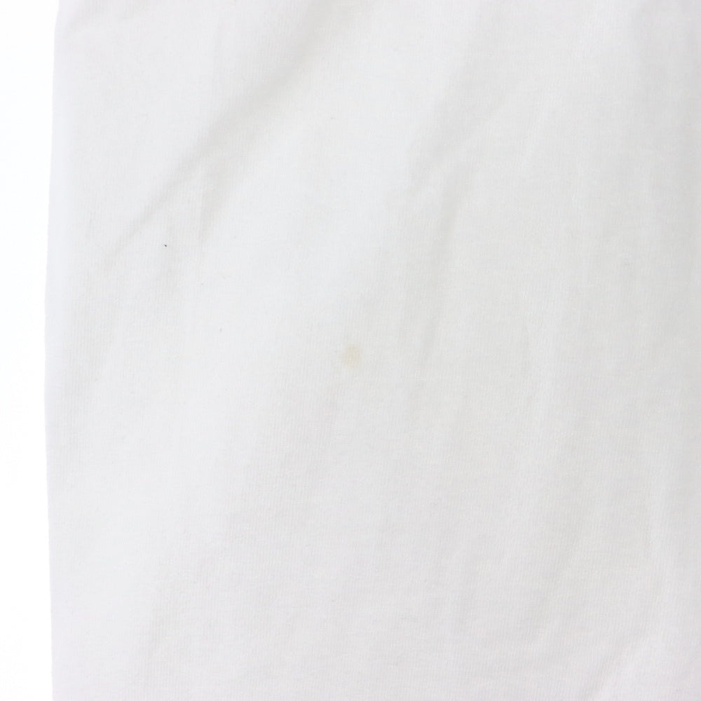 STUSSY(ステューシー) × Gang Starr Take It Personal Tee ギャングスター テイクイットパーソナル 半袖Tシャツ カットソー ホワイト