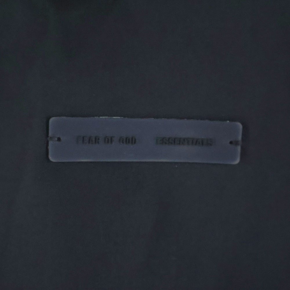 ESSENTIALS FEAR OF GOD(エッセンシャル フィアオブゴッド) SPORTY NYLON HALF ZIP スポーティー ナイロンハーフジップ ジャケット ブラック