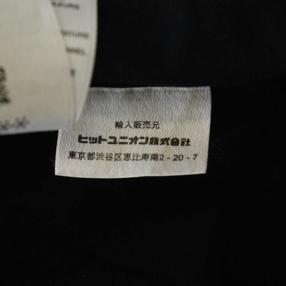 RAF SIMONS(ラフシモンズ) LOGO L/S SHIRT アームワッペン ロングスリーブ 長袖シャツ ブラック SM4215