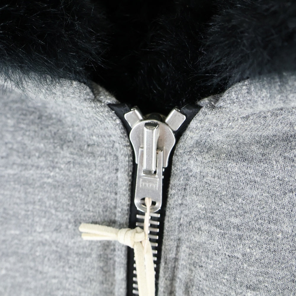 FEAR OF GOD(フィアオブゴッド) 5TH FIFTH COLLECTION HEAVY TERRY HOODIE ヘビー テリー フーディー ファージャケット グレー
