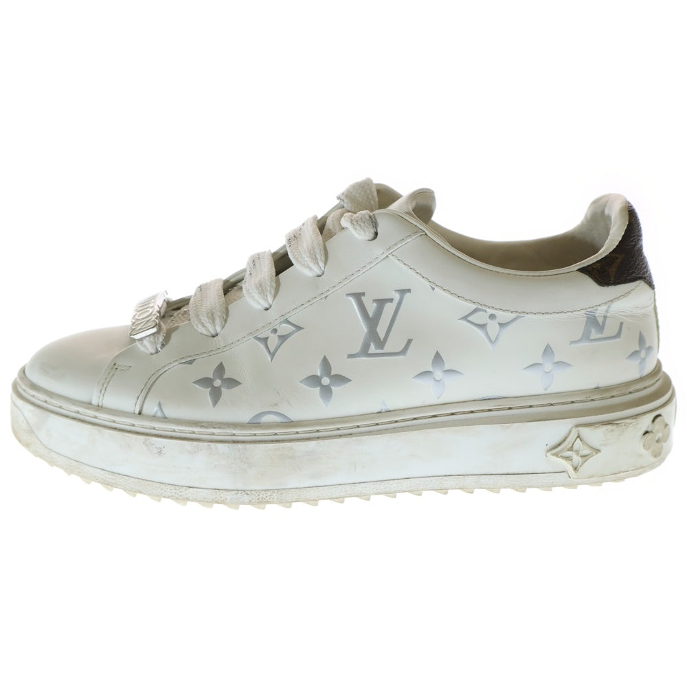LOUIS VUITTON(ルイヴィトン) タイムアウトライン モノグラム ローカットスニーカー ホワイト レディース MS0281