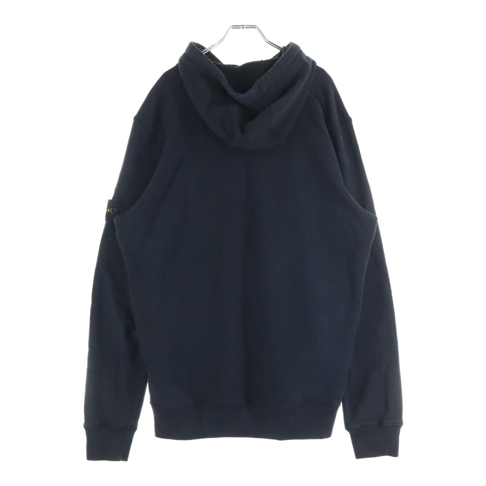 STONE ISLAND(ストーンアイランド) Cotton Sweat Pullover Hoddie スウェット プルオーバーパーカー 731564120 ブラック