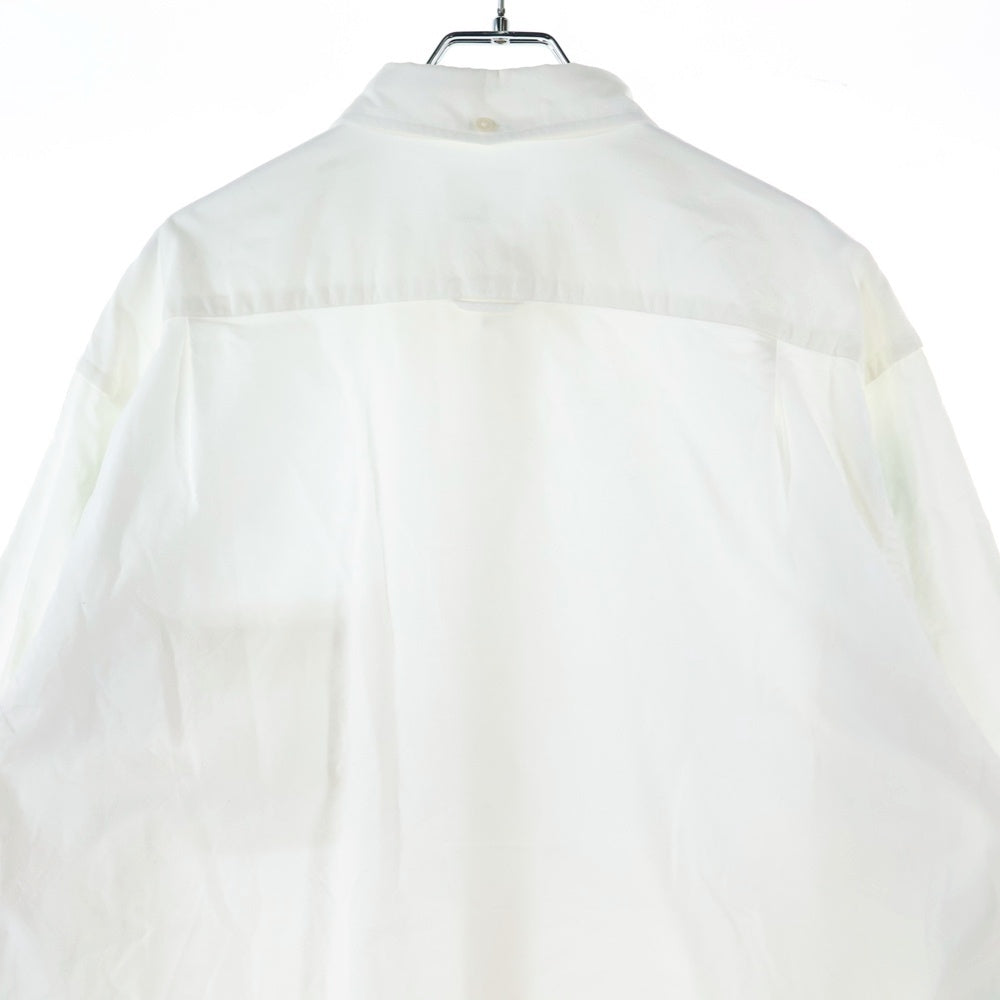 UNIFORM EXPERIMENT(ユニフォームエクスペリメント) 22AW SLEEVE LINE BIG B.D SHIRT ボタンダウンライン長袖シャツ UE-222034 ホワイト