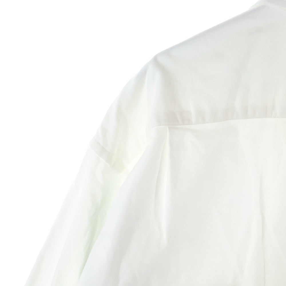 UNIFORM EXPERIMENT(ユニフォームエクスペリメント) 22AW SLEEVE LINE BIG B.D SHIRT ボタンダウンライン長袖シャツ UE-222034 ホワイト