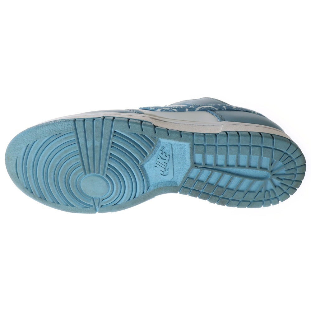 NIKE(ナイキ) WMNS DUNK LOW ESS BLUE PAISLEY DH4401-101 ウィメンズ ダンク ペイズリー ローカットスニーカー ライトブルー/ホワイト US10.5/27.5cm