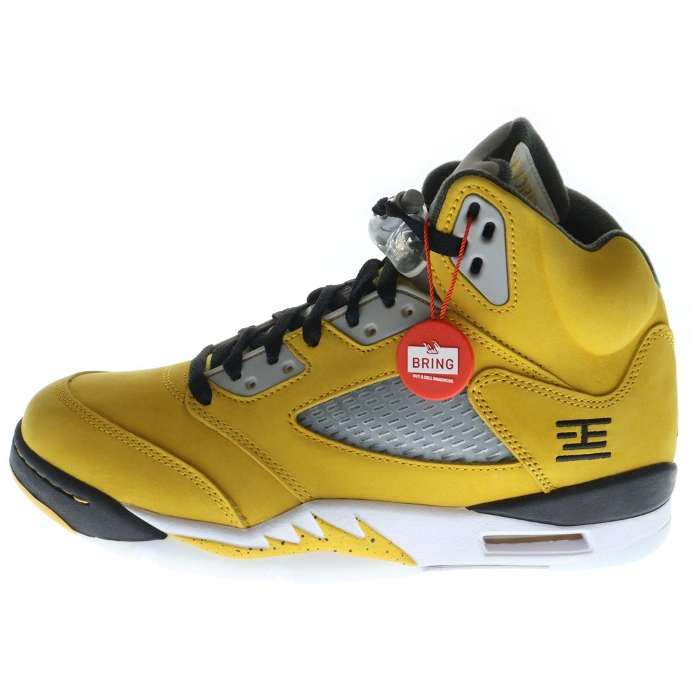 NIKE(ナイキ) AIR JORDAN 5 RETRO TOKYO 23 エアジョーダン5 レトロ トウキョウ23 IO3372-700 ハイカットスニーカー イエロー/ブラック US8.5/26.5cm