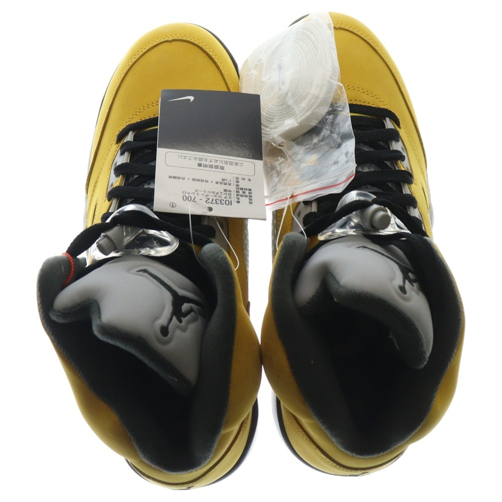 NIKE(ナイキ) AIR JORDAN 5 RETRO TOKYO 23 エアジョーダン5 レトロ トウキョウ23 IO3372-700 ハイカットスニーカー イエロー/ブラック US8.5/26.5cm