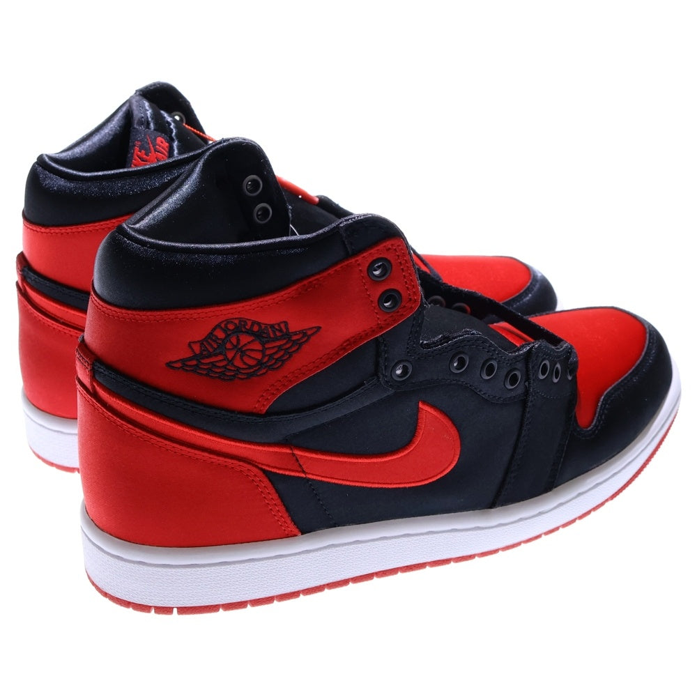 NIKE(ナイキ) WMNS AIR JORDAN 1 RETRO HIGH OG ウィメンズ エアジョーダン1 レトロ FD4810-061 ハイカットスニーカー ブラック/レッド US9.5/26.5cm