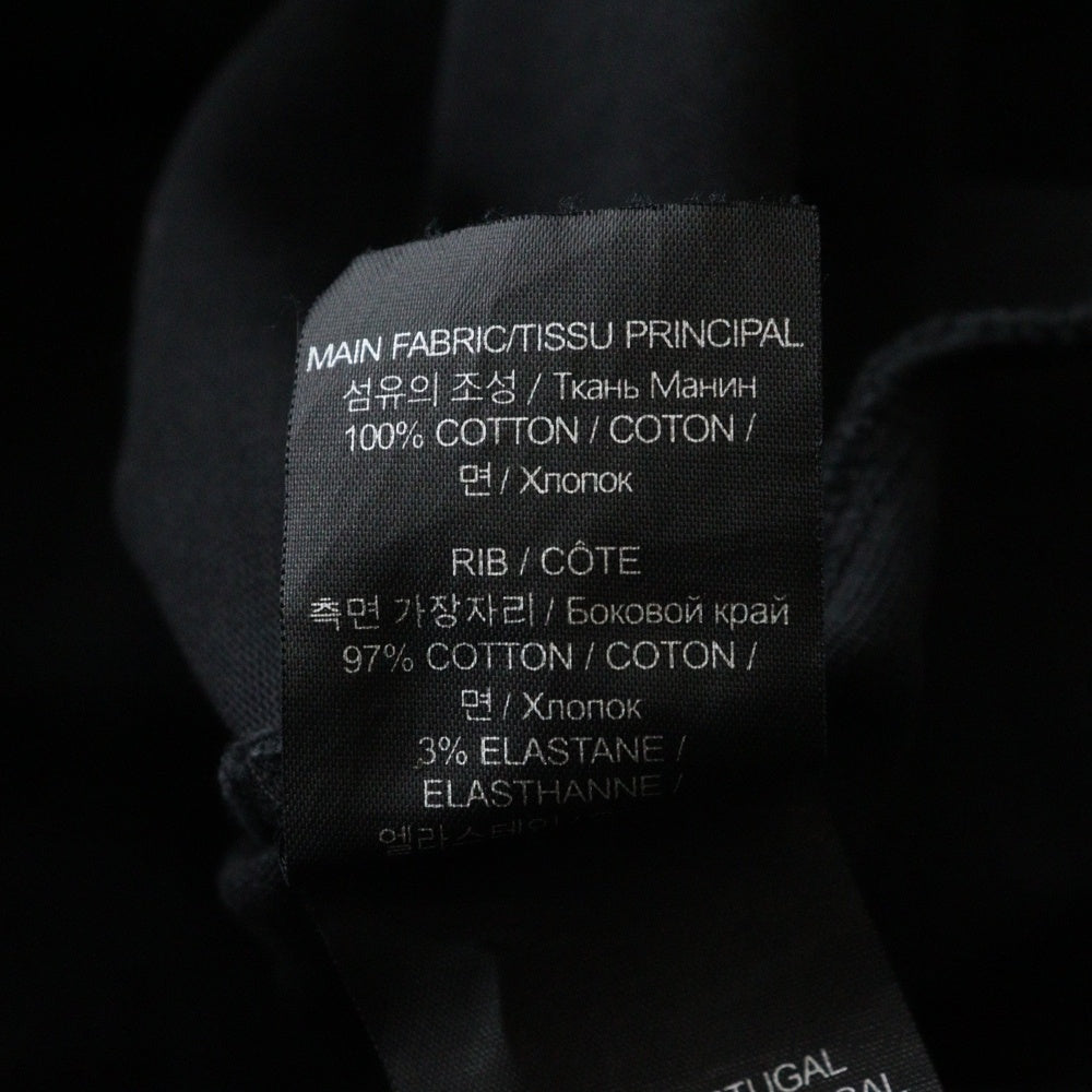 VETEMENTS(ヴェトモン) ADULT ENTERTAINMENT T-SHIRT パッチワーク ロゴ 半袖Tシャツ カットソー ブラック UA52TR680X