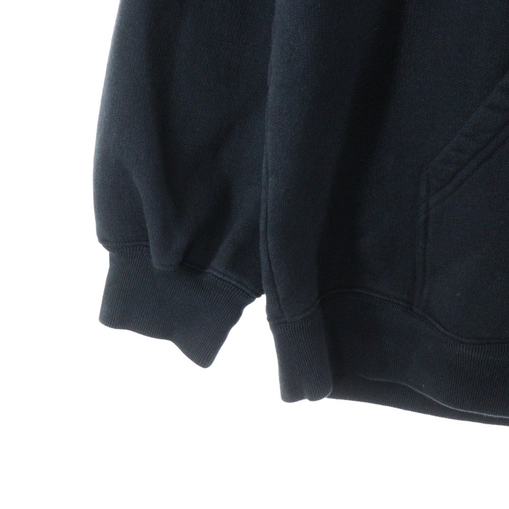VETEMENTS(ヴェトモン) 20AW WORLD TOUR OVERSIZED LOGO HOODIE ワールドツアー オーバーサイズ コットンプルオーバーパーカー ブラック UAH21TR693