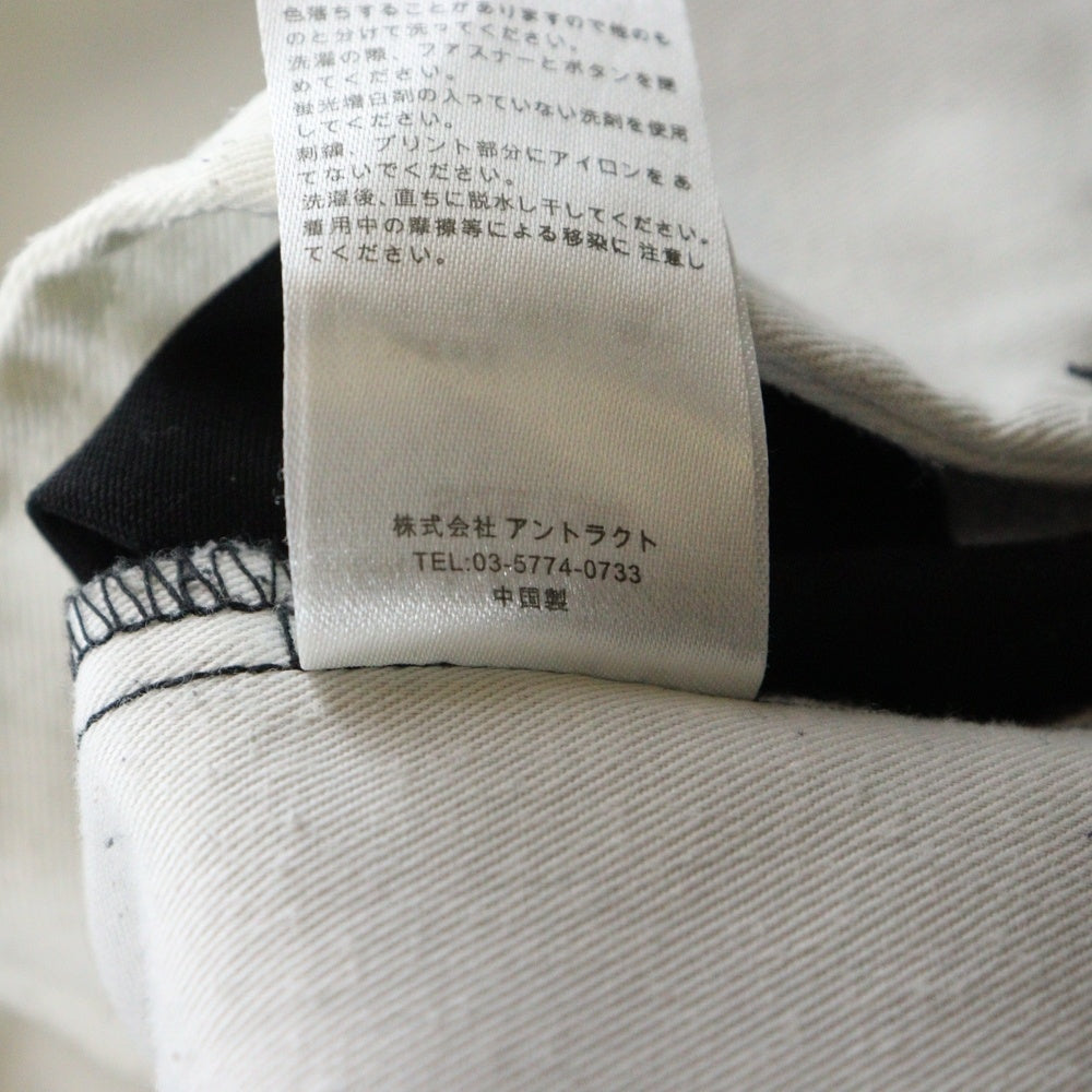 SAINT MICHAEL(セントマイケル) 20AW ×Dickies WORK PANTS ディッキーズ 刺繍デザイン ワークパンツ ブラック SM-A20-0000-027