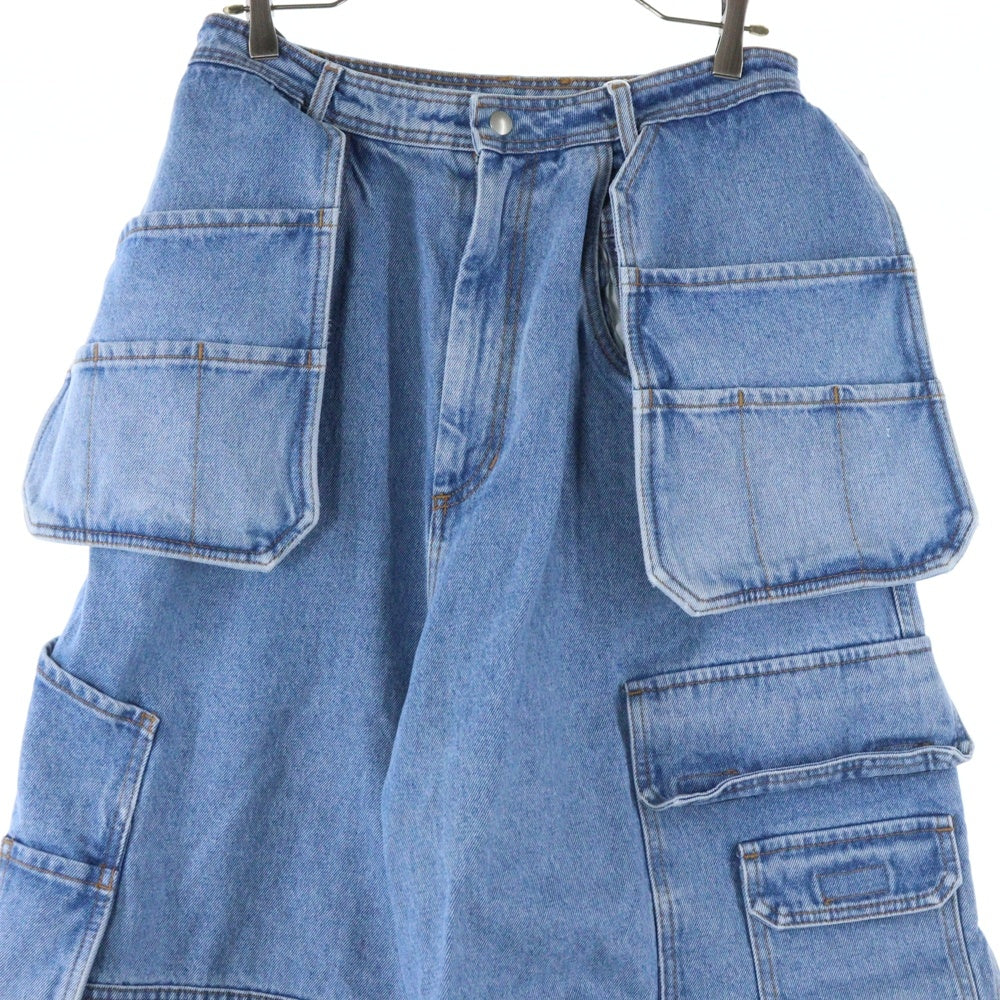 HED MAYNER(ヘドメイナー) 22AW MULTI POCKET PANTS マルチポケット デニムパンツ インディゴ HM00D12 HM005
