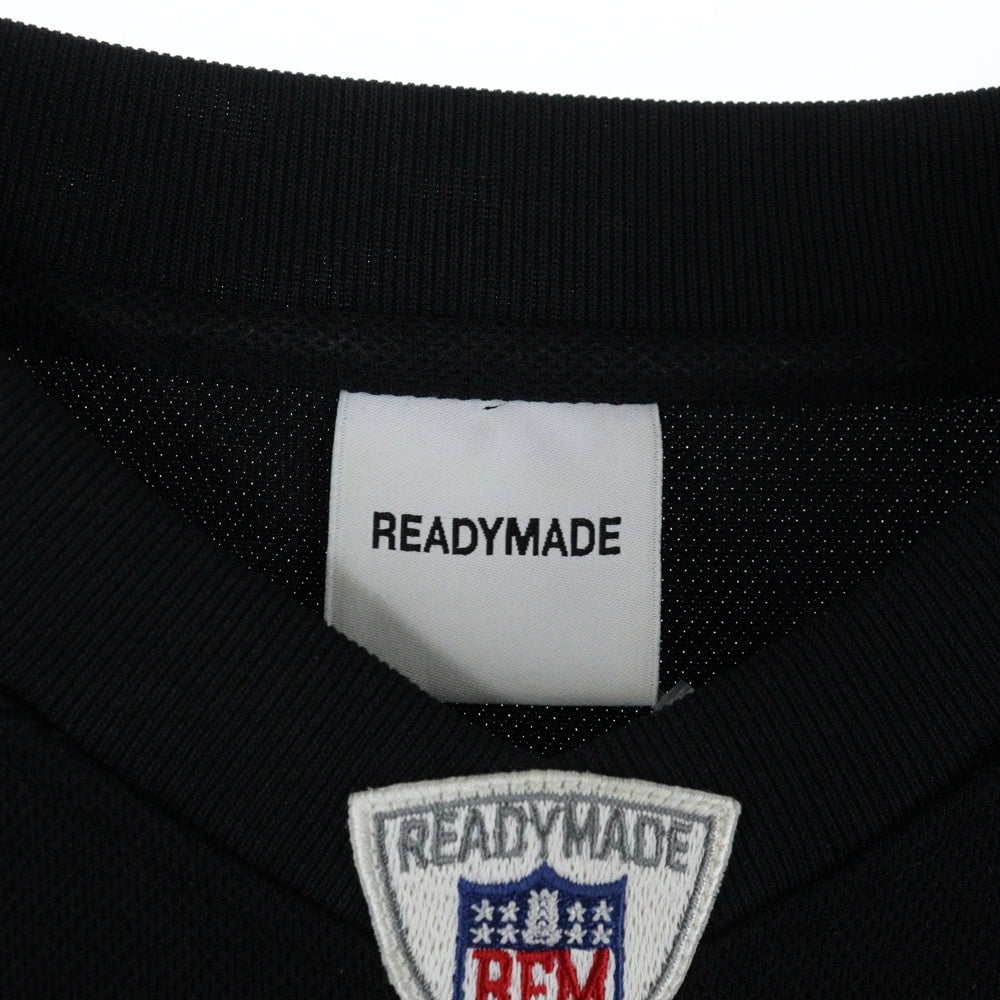 READY MADE(レディメイド) 23SS GAME SHIRT SMILE スマイル ゲームシャツ ブラック RE-P0-BK-00-00-249
