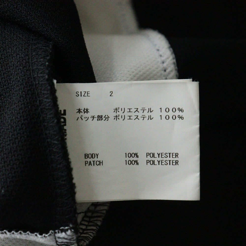 READY MADE(レディメイド) 23SS GAME SHIRT SMILE スマイル ゲームシャツ ブラック RE-P0-BK-00-00-249
