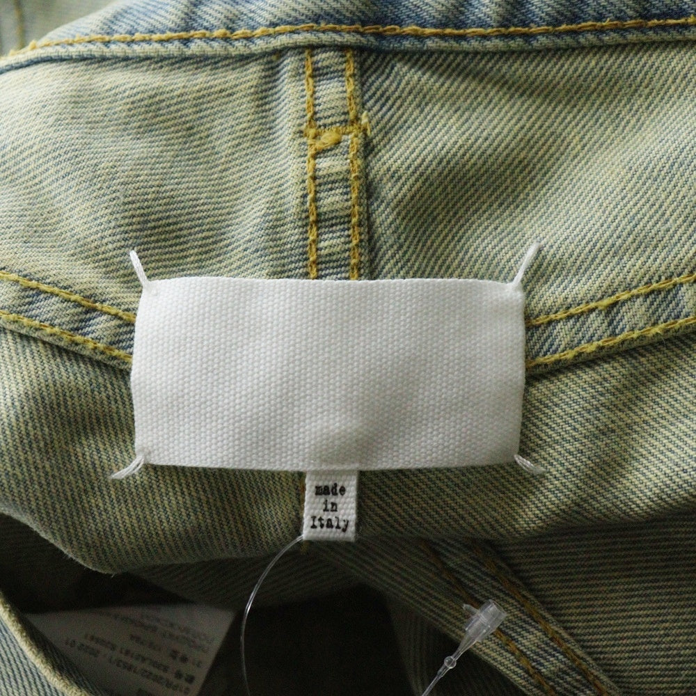 Maison Martin Margiela(メゾンマルタンマルジェラ) 22SS 5POCKET DENIM PANTS ダメージ加工 5ポケット デニムパンツ インディゴ S30LA0181 S30561