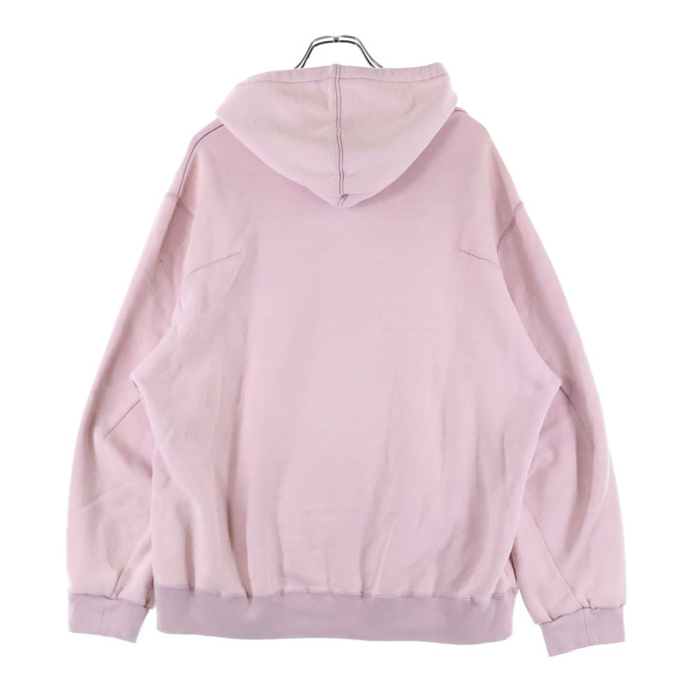 doublet(ダブレット) 23AW STUFFED RABBIT DURING BREAK HOODIE フロントデザイン スウェットプルオーバーパーカー フーディー ピンク 23AW30CS291