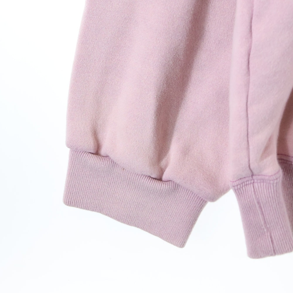 doublet(ダブレット) 23AW STUFFED RABBIT DURING BREAK HOODIE フロントデザイン スウェットプルオーバーパーカー フーディー ピンク 23AW30CS291