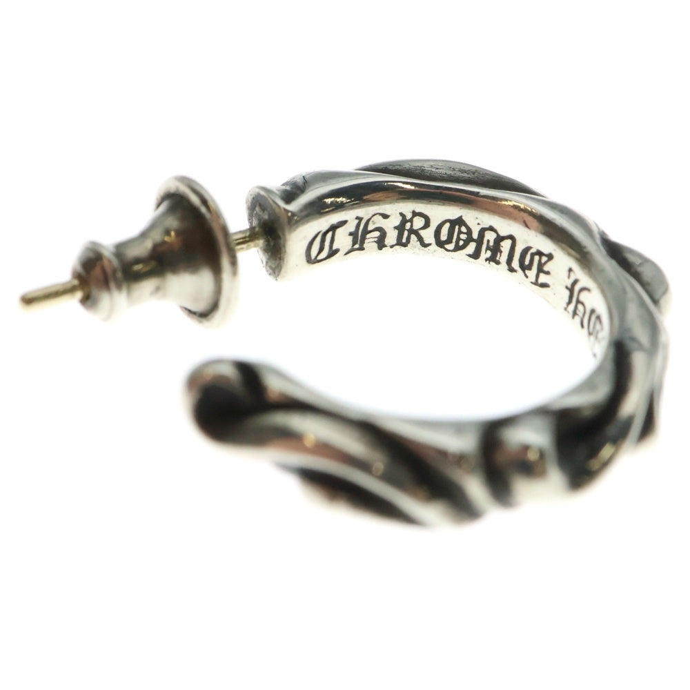 CHROME HEARTS(クロムハーツ) HOOP SCROOL スクロール フープピアス シルバー BCA102
