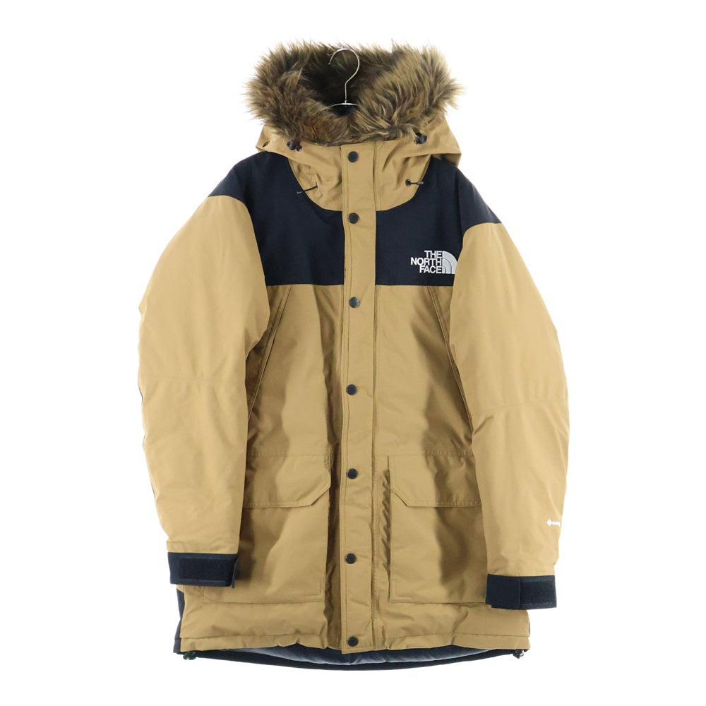 THE NORTH FACE(ザノースフェイス) MOUNTAIN DOWN COAT マウンテンダウンコート ファー付き ダウンジャケット ベージュ ND91935