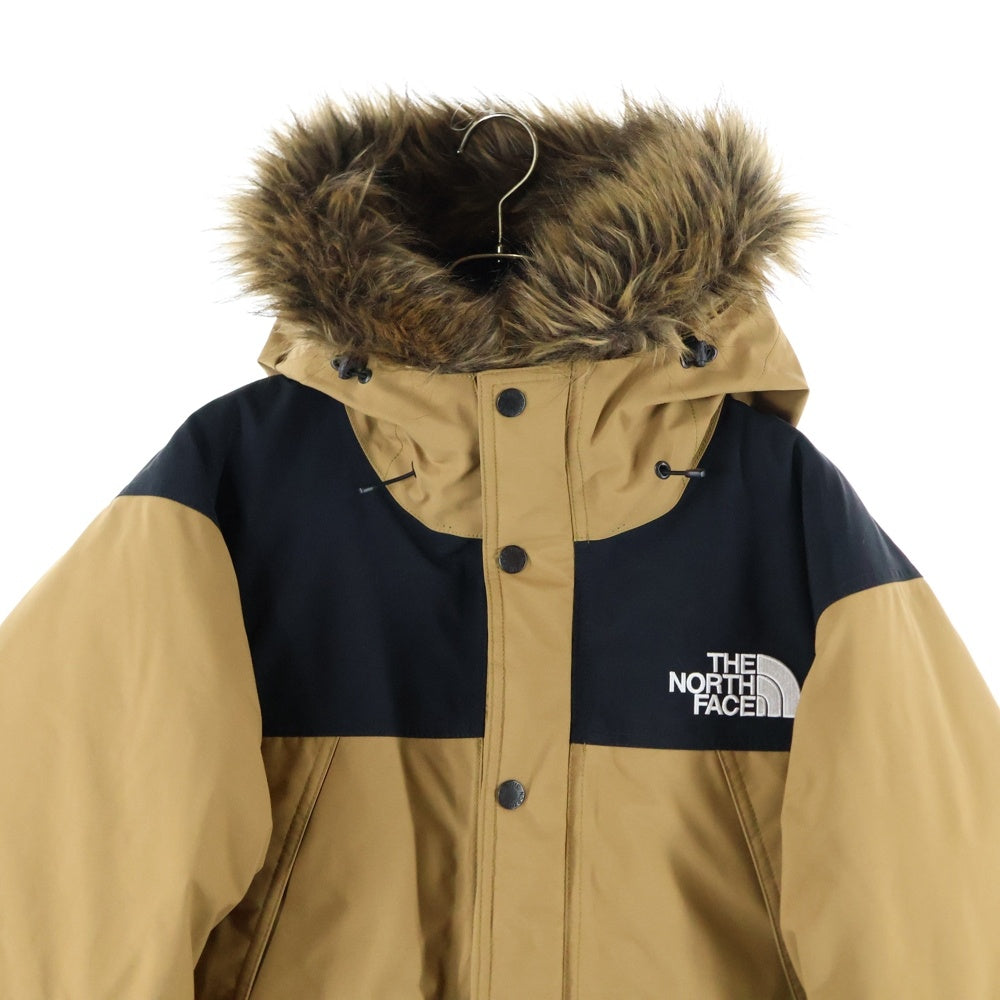 THE NORTH FACE(ザノースフェイス) MOUNTAIN DOWN COAT マウンテンダウンコート ファー付き ダウンジャケット ベージュ ND91935
