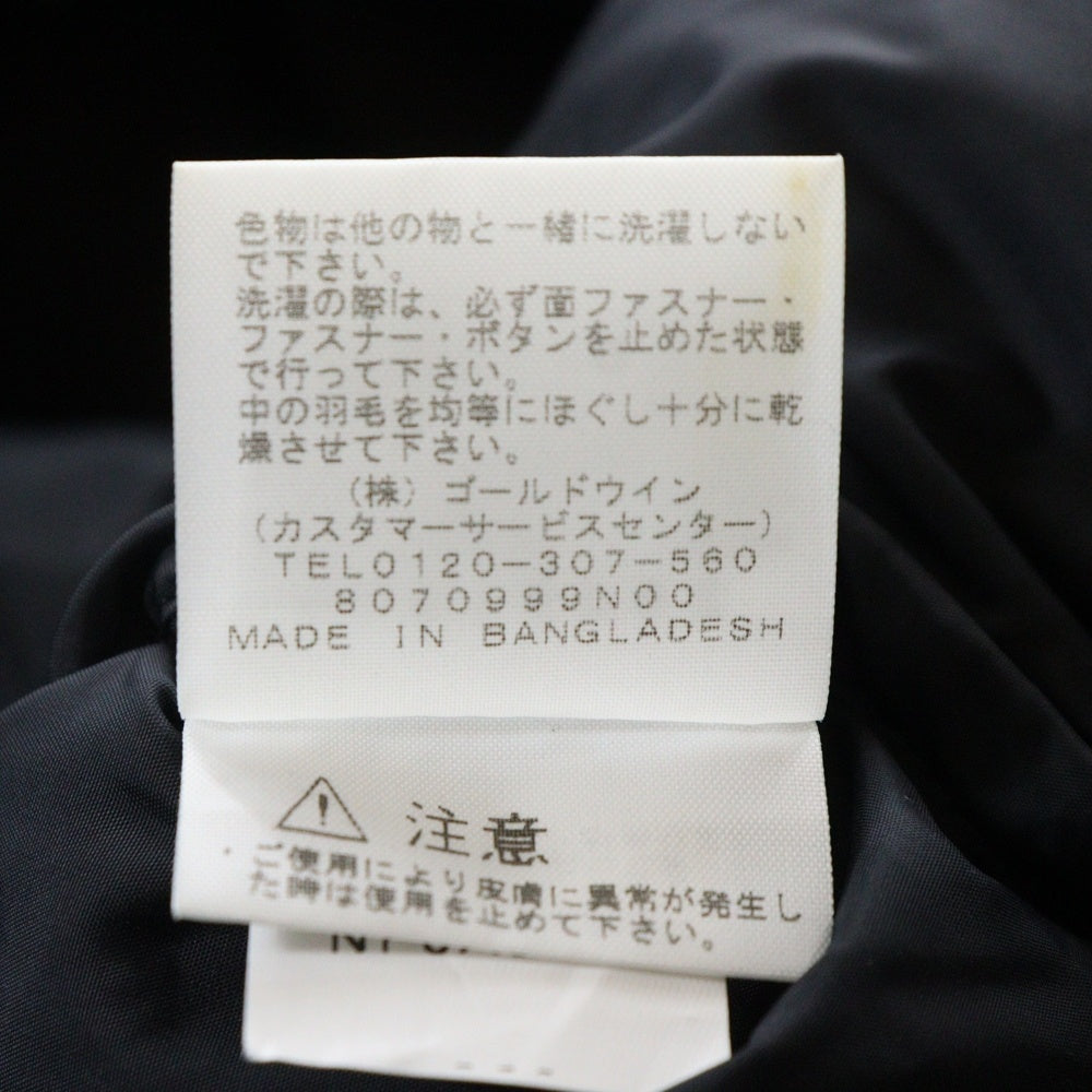 THE NORTH FACE(ザノースフェイス) 18AW 1996 RETRO NUPTSE JACKET 復刻 レトロヌプシ ダウンジャケット ブラック ND51809Z
