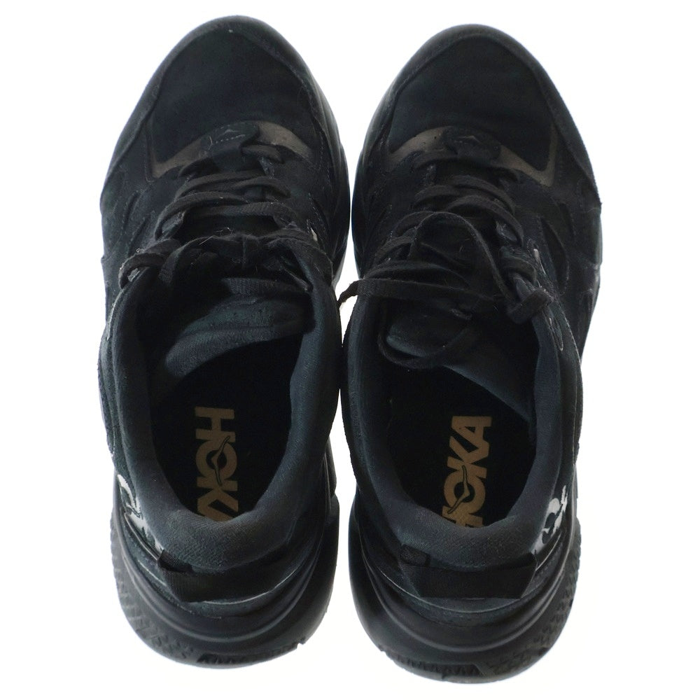 HOKA ONE ONE(ホカオネオネ) CLIFTON L SUEDE BLACK 1122571 BBLC クリフトン スウェード ローカットスニーカー ブラック US11/28cm